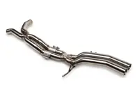 Fabspeed Intermediate X-Pipe. Porsche Macan S / GTS / Turbo V6 2014>> - FS.POR.14MCNV6.XMP - FS.POR.14MCNV6.XMP