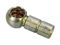 Ball socket linkage, YELLOW. Porsche 356 - 90016900802 - JG.008.02, JG.008.03