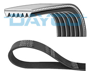 传动带。保时捷 958 卡宴 / 970 Panamera 柴油版 - 95810221610 - 6PK2520, 6PK2525