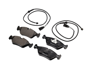FRONT Brake pads and sensors kit. Porsche 928 / 928 S / 928 S2 Brembo - 92835193101, 92861231501