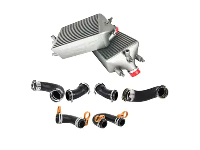 High Performance Aluminium Intercooler and Pressure Pipe Kit. Porsche 991.2 turbo - 99111064073, 99111063973, 99111064072, 99111063972 - 8112