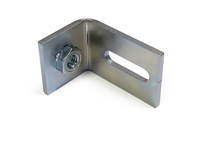 Door glass frame retainer bracket front. Porsche 356 B / 356 C - 64453104920