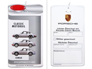 Porsche Classic Oil Change Label 10W-60 for Porsche 911 from 3.0L / 964 / 993 - PCG043209230, PCG04320931, 10W60, 10W 60, 10W-60