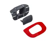 Headlamp washer jet cover. Porsche 955 Cayenne - 95562830100g2x, 95562830200g2x, 95562830100, 95562830200