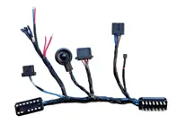 Kabelbaum-Montageplatte für Fahrzeuge mit mechanischer Einspritzung. Porsche 911 1974-77 - 91161200521 - 9700020