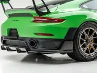 Canards de parachoques delantero en fibra de carbono de alto brillo. Porsche 991 GT2 2017 a 2019