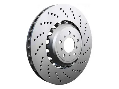 Disco de freno delantero Ø:390mm Porsche 958 Cayenne Turbo (OE No 95835140350 y 95835140450) (Perforado. FÓRMULA Z) - 95835140350, 95835140450, 460.4528.70, 460.4529.70 - 460.4528.70, 460.4529.70