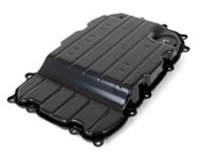 Ölwanne für Getriebe. Porsche 955 / 957 für das Tiptronic-Getriebe - 95532102501, 014245, 09D321361A, 09D321361A, 0AT321359, 95532102500, 09D321361 - URO-014245