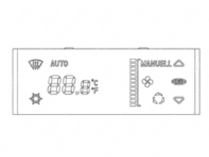 保时捷 996 / Boxster 986 ACC 模块的 LCD 显示屏更换 - 996653101, 996653101CXEFR, 996653101IXEFR, 996653101JXFFA