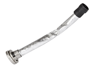 Tubo di sfiato del liquido di raffreddamento, posteriore. Porsche 958 Cayenne / 95B Macan / 970 Panamera 3.0L Diesel 2011-18 - 95810631401, 95810631400