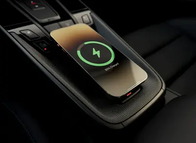 Kabelloses Telefonladegerät mit Magsafe. Porsche 992 - 992858601B, 992858601B5Q0, 992858601C, 992858601C5Q0