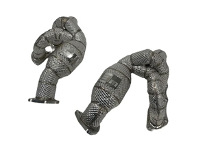 带催化转换器的等长排气歧管。保时捷 987.2 Boxster / Cayman - 98711310133, 987113101AX, 98711310233, 987113102AX - 9M87113101