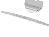 Hittebescherming achterbumper. Porsche 911Turbo - 91150315701