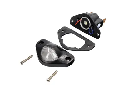 Luce targa con lampadina a LED. Porsche 911 / 964 - 91163162004 - LIG004