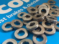 Rear caliper mounting spacer. Porsche 996 GT3 and 997 GT3 - SSC3430X873