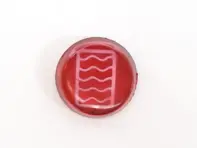 Inserto de interruptor de calefacción de luneta trasera. Porsche 911 65-73 - 90155283700