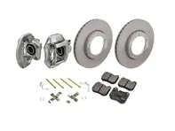 Kit étrier, disque et plaquettes de frein avant. Porsche 924S 1986-88 - 94435142900, 94435143000, 477405083A, 477405083D, 91135104120, 94435195102, 94435195103, 94435195104, 477698155, 92835194200, 92835195100