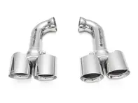 Fabspeed Deluxe Quad Tips (For PSE). Porsche 958 V6 (2011-2014) - 95804420010, 95804420008, 95811125100, 95811125200, 95804420017, 95804420018 - FS.POR.958V6.QDTC, FS.POR.958V6.QDTP, FS.POR.958V6.QDTB