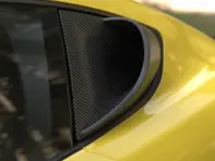 后侧窗通风口套件，干碳纤维。保时捷 718 GT4 RS - 982853990OK1, 982853989OK1 - SRHFAISC