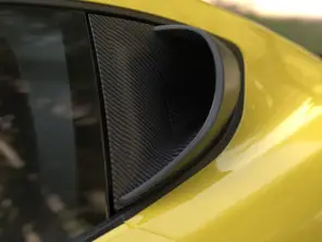 后侧窗通风口套件，干碳纤维。保时捷 718 GT4 RS - 982853990OK1, 982853989OK1 - SRHFAISC