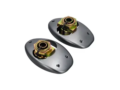 QuickChange camber plates. Porsche 911 / 912 / 930 / 914 1966-89 - 2152200, 91134101800, 911341018, 90134101801