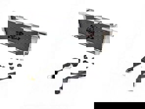 Radiatore centrale in alluminio per acqua di raffreddamento e tubi flessibili Porsche 991 GT2RS, 718 GT4, 718 SPYDER - 99110613802, 99110613801, 99110603890