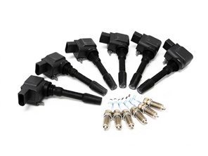 保时捷 Macan / Cayenne / Panamera 点火线圈和火花塞套装（12 件装） - 94660210400, 94660210401, 94660210402, 94660210403, 9466021040, 94660210404, 99917023390