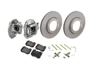 Kit étrier, disque et plaquettes de frein avant. Porsche 924S 1986-88 - 94435142900, 94435143000, 477405083A, 477405083D, 91135104120, 94435195102, 94435195103, 94435195104, 477698155, 92835194200, 92835195100