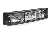 Boîtier du bloc clignotant arrière. Porsche 914 - 91463140413, 91463140313, 91463140417, 91463140317