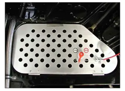 Rennline Schmuggler Box Cover. Porsche 911/912/930 - 90150404301, 91150404301, 91150404300, 90150404300 - EL07