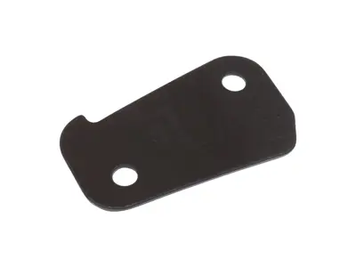 Spessore per riscontro porta, 1 mm, Nero. Porsche 911/912 - 90153170320 - 1687551300