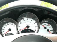Carbon Fibre Instruments Surround. Porsche 997 - 99755232601CFB, 99755232501CFB