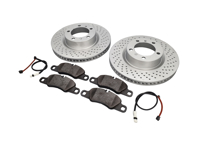 VORDERRAD-Bremsbeläge und Bremsscheibenpaket. Porsche 981 - 98135140101, 98135140201, 98135193904, 99160916500, 99735140101ABS, 99735140201ABS, 98135193904BRE, 99735140101, 99735140201, 18410, 18411, 99735193809, 98135193900, 37782, P65018, 99735193806, 24459, 99160916100, 1697301100