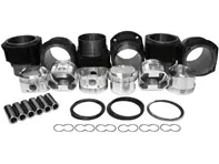 Big-bore cilinder en JE-zuigerset 92 mm, lage comp. Porsche 911S 2.7L - 008 911 92E JE, 00891192EJE