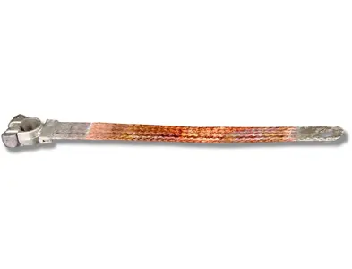 Cinghia di massa della batteria. Porsche 356 1950-65 - 64461230102, 64461230101