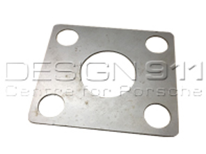 Piastra di regolazione cerniera porta. Porsche 356 - 64453132105, 64453132110, 64453132115, 35652201, 64453132100