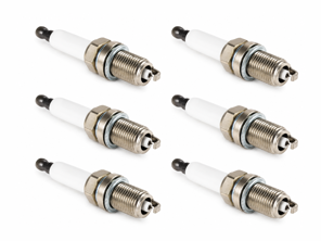 Spark plugs (PACK OF 6). Porsche 958 Cayenne 3.0L V6 Hybrid / 970 Panamera 3.0L Hybrid - 95817022190, 0242245576 - A1514114
