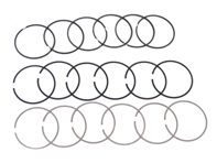 Set di 6 fasce elastiche. Porsche 911 1978-83 - PS98-014, PS98-015 - PR98MS-12