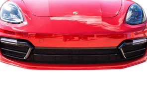 Front Bumper stainless steel front grille set ZunSport. Porsche 971 Panamera GTS Sport Turismo PDK - ZPR107917B