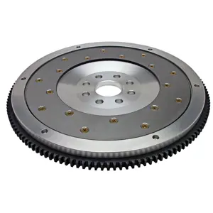 Volant moteur léger en aluminium usiné et acier. Porsche 924 2.0 L - 046105269A, 046105269B - SP15A, SP15S