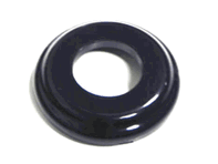 Black window winder and door handle rosette. Porsche 356 1948-65 - 64455289101, 64455289102, 64455289101700 - 644 552 891 02, 1688350300