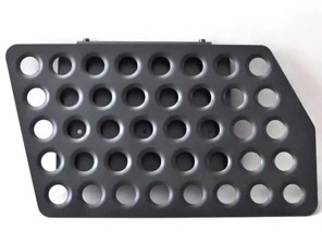 Aluminium floor board passengers side Porsche 964 / 993