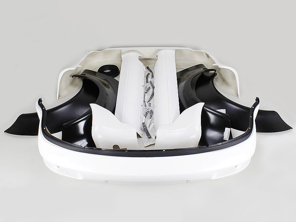 Minigonne laterali in 4 parti Porsche 965 Turbo / 964 widebody