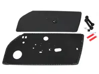 RS / RSA / Backdate Style deurpanelen in zwart leer voor Porsche 911 / 912 1965-73