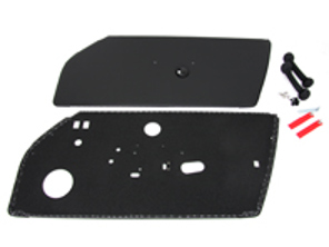 RS / RSA / Backdate Style deurpanelen in zwart leer voor Porsche 911 / 912 1965-73