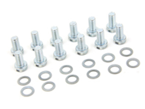 Door hinge bolts & washers kit. Porsche 911/912 65-71 - 90007508502, 99952310202, 9995231020B, N0147074