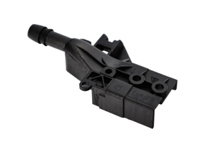 Pieza final del riel guía/canal de goteo para techo Targa. Porsche 996/997 Targa 2002-2012 - 99656243900, 99656244000