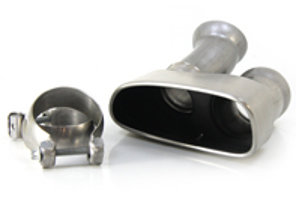 Terminale di scarico. Porsche 970 Panamera >>2013 - 97011168131, 97011168231