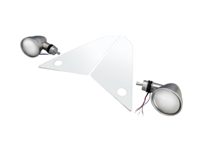 Kit de rétroviseurs extérieurs nickelés style Singer avec vitre de custode transparente - pour Porsche 911 / 912 / 930 / 964 / 993 Coupé 1965-1998 - 90173111100, 90173111101, 90173111102, 91173111600, 91173101300, 91173101306, 91173101308, 91173101406, 91173101408, 91173101307, 91173101310, 91173101407, 91173101410, 91173101301, 91173101328, 91173101700, 91173101701, 91173101706, 91173101707, 91173101720, 91173101721, 91173101806, 91173101821, 91173101820, 91173102300, 91173102500, 91173102501, 91173102600, 91173102400, 91173102706, 91173102806, 94473102701, 94473102702, 91173192701, 91173192801, 91173193101, 91173193201, 91173104303, 91173104403, 94473102101, 94473102101G3M, 96573124300, 96573124300G2L, 9657312400, 96573124400G2L, 96573124100, 96573124100G2M, 96573124201, 96573124201G2M, 96573124101, 96573124101G2M, 96573124200, 96573124200G2M