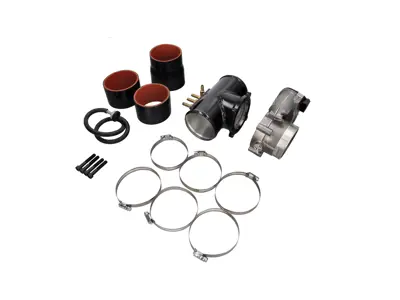 Race plenum and throttle body. Porsche 997 Turbo 07-09 - 99760511500, 99760511501, 99760511502 - AP997TT105, AP-997TT-105